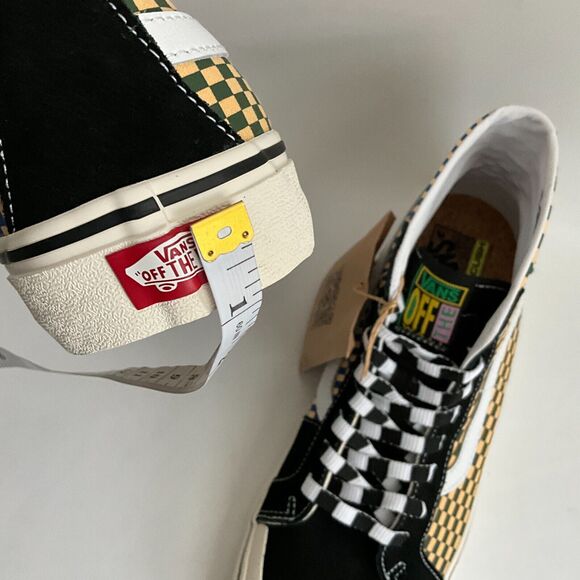 Vans Off The Wall Mami Wata Sneakers Men Size 12M SK8-Hi 138 Decon VR3 SF Check - Picture 8 of 12